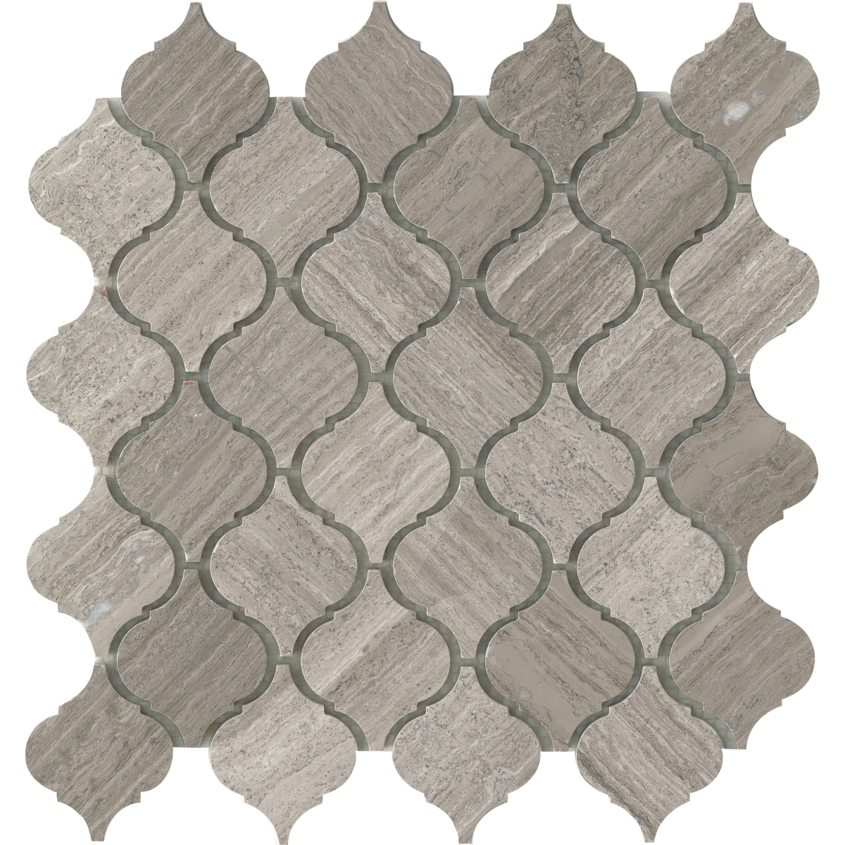 Metro Honed Lantern Pattern Mosaic